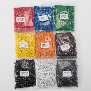 [Bằng đồng] cos pin rỗng, cos kim rỗng dùng cho dây điện từ 0.5mm2 - 16mm2 Túi 100 cái