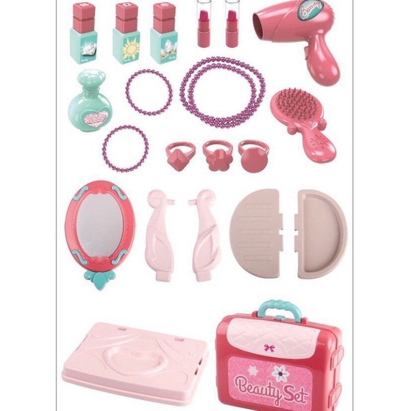 Đồ chơi 3 in 1 bàn trang điểm, va ly trang điểm siêu xinh 5.0