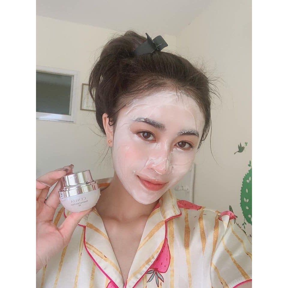 Kem ủ Trắng Face Cenlia Steaming face Cream x2