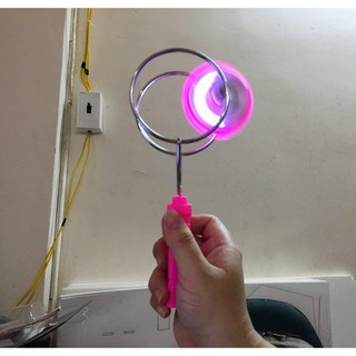 Con quay từ tính phát sáng