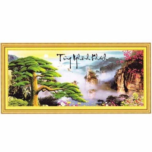 Tranh thêu phong cảnh 222578
