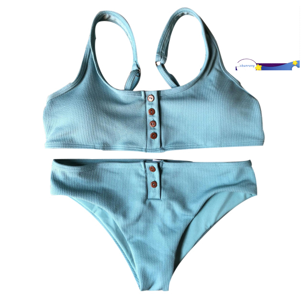 Bộ Đồ Bơi Bikini Hai Mảnh Cài Nút Gợi Cảm Cho Nữ 905 | BigBuy360 - bigbuy360.vn