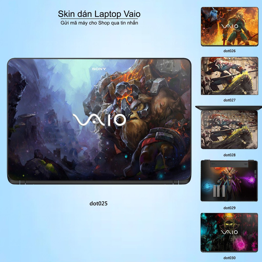 Skin dán Laptop Sony Vaio in hình Dota 2 _nhiều mẫu 5 (inbox mã máy cho Shop)