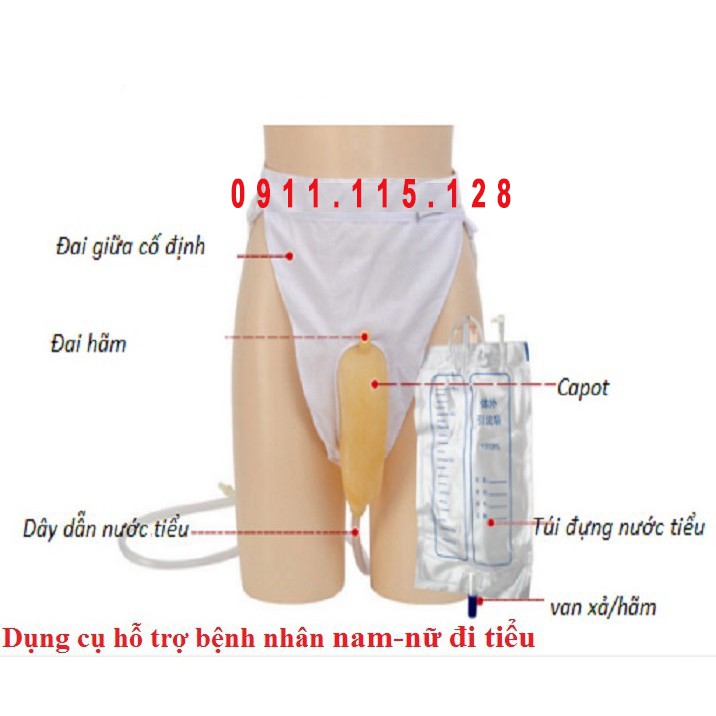 Chụp tiểu nam - Chụp Tiểu - Dụng Cụ Hỗ Trợ Đi Tiểu - Capot Chụp Tiểu Nam