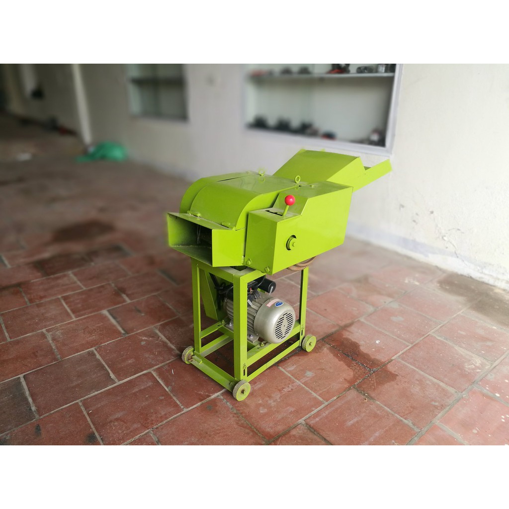 Máy băm có đa năng Băm cỏ voi - Cỏ Sả - Thân cây ngô - Mía - Bã mía - Băm rơm rạ Thép buồn băm dày - Dao băm nhiệt luyện