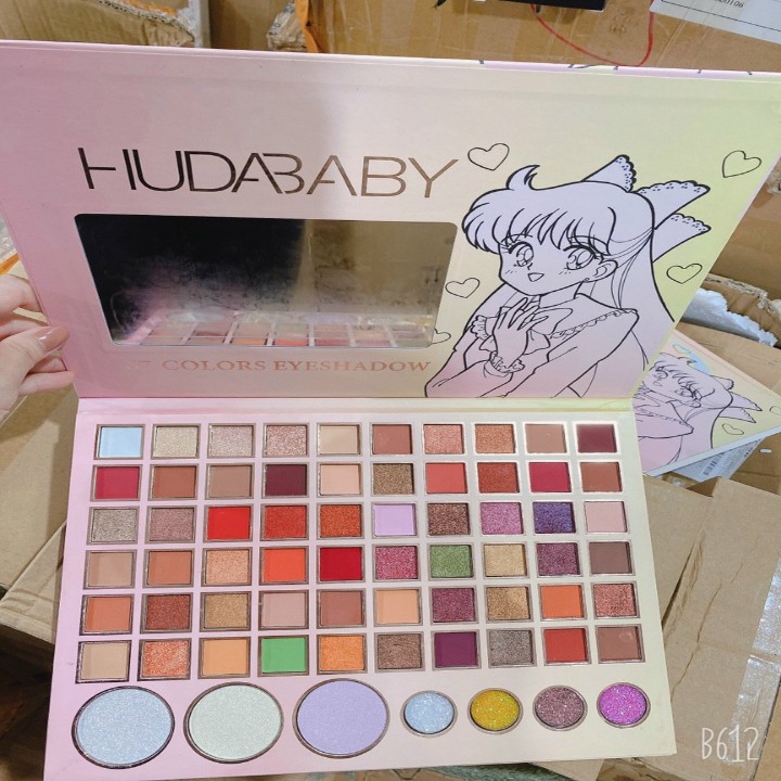 Bảng mắt 67 ô Hudababy nhiều tone màu Q1