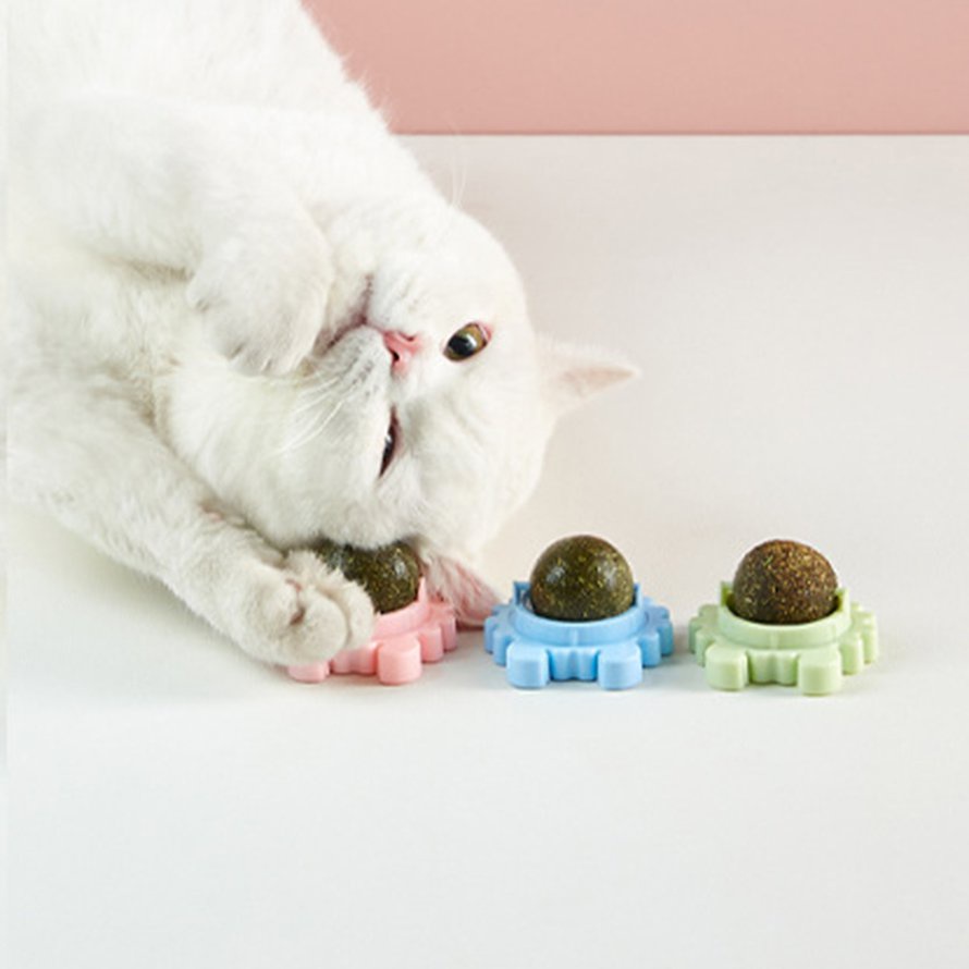 Đồ chơi mèo Catnip Cua xoay 360 độ Đồ chơi nhai có thể ăn được cho thú cưng tự nhiên