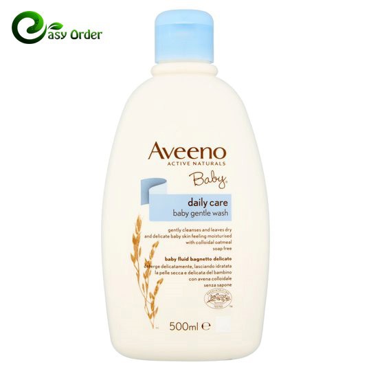 (NỘI ĐỊA ANH) Sữa tắm dưỡng ẩm cho bé Aveeno baby daily care 500ml