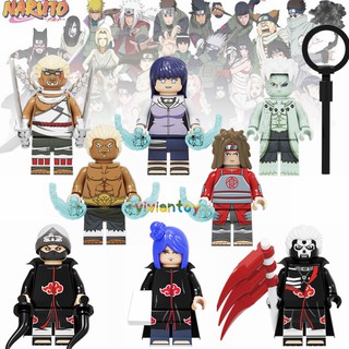 Mô Hình Đồ Chơi Lắp Ráp Naruto Sasuke Uchiha Oto Akatsuki Konan Dành Cho Trẻ Kf6119