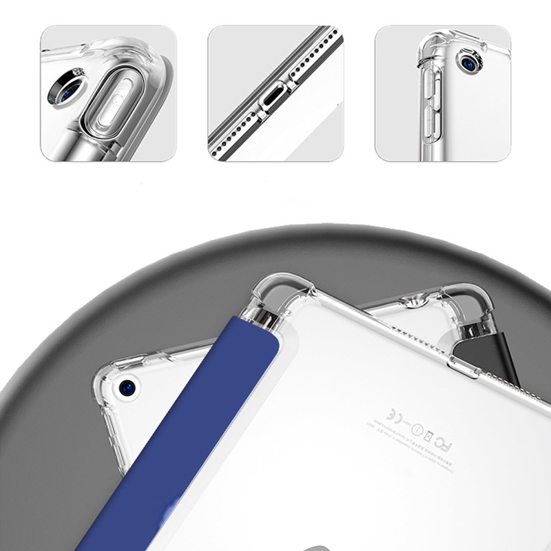 Dllencase Bao da máy tính bảng thời trang cho Compatible For Ipad 2021 Pro 11 2019 2020 10.2 7/8th Gen 2018 9.7 5/6th Mini 4 5 Air 4 10.5 10.9 A255