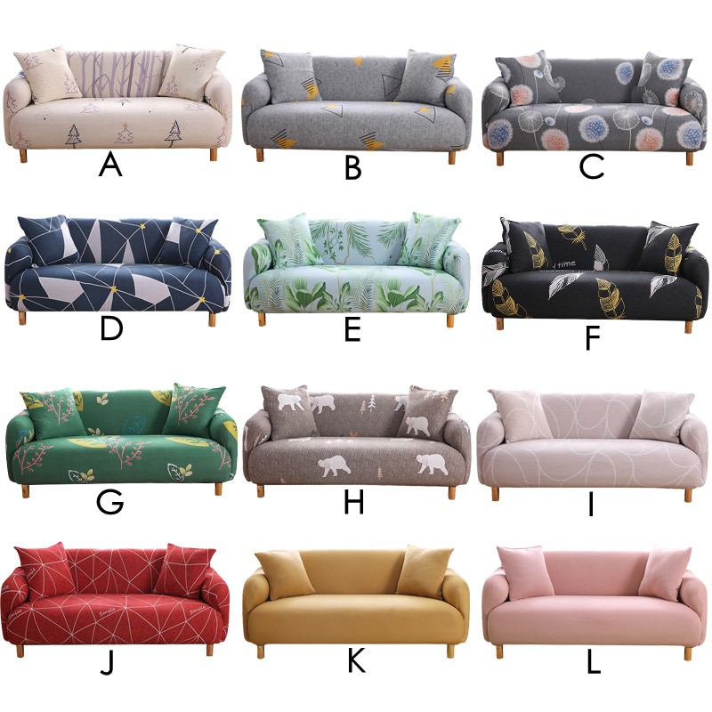 1 / 2 / 3 / 4 bọc ghế sofa hoặc bọc đệm có in họa tiết độc đáo