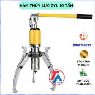 Vam thủy lực zyl 10 tấn, cảo 3 chấu tháo vòng bi