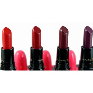 Son MAC Nutcracker Sweet Lipstick Kit Mini - Rebel màu đỏ mận
