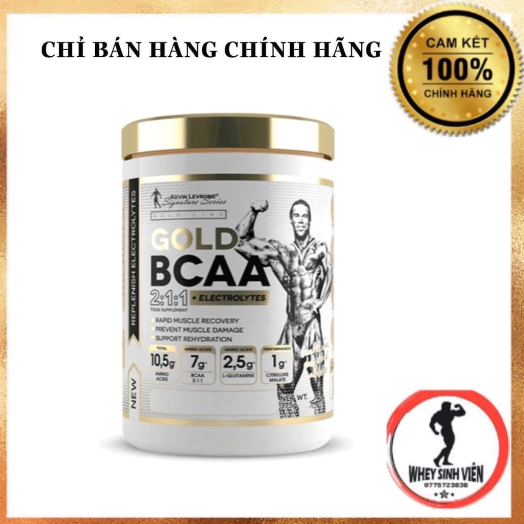 [CỰC Vón] [Chính hãng] GOLD BCAA VỊ BÒ HÚC - HỖ TRỢ PHỤC HỒI PHÁT TRIỂN CƠ BẮP - VỊ BÒ HÚC  HỦ 285G (30 LẦN DÙNG)