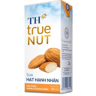 Sữa hạt Hạnh Nhân TH true NUT 180 ml x 4 hộp