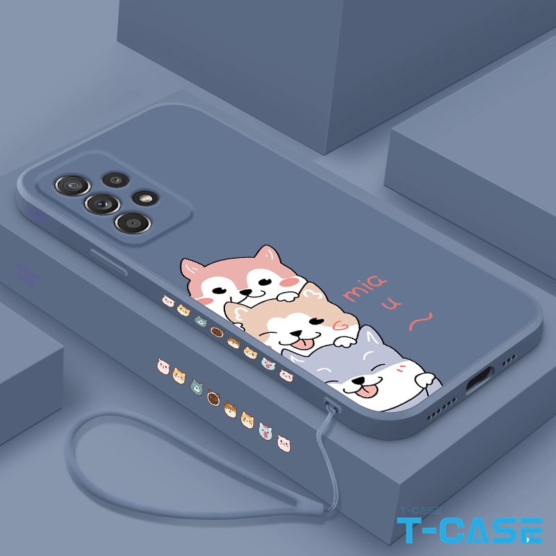 Ốp Samsung A13 ốp điện thoại Samsung A13 A03 A23 A33 5G A53 5G A73 5G A13 5G Soft Lovely Dog TGG