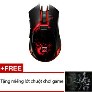 Chuột máy tính LED 7 màu chuyên game R8