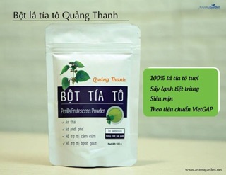 Bột Lá Tía Tô