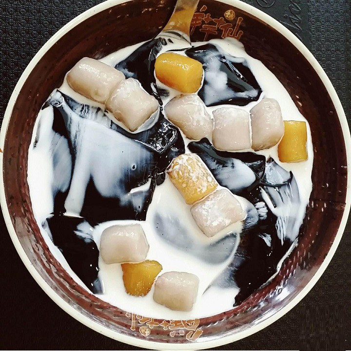 [5 gói] Bột sương sáo đen Grass Jelly Thuận Phát - gói 50g