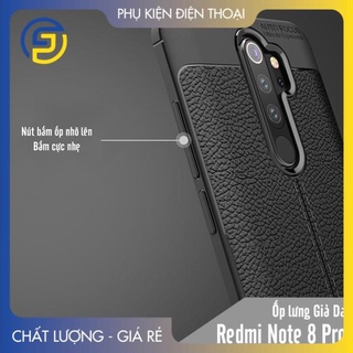Ốp lưng xiaomi redmi note 8 , redmi note 8pro chống vân tay , da nhám tản nhiệt mặt lưng cao cấp