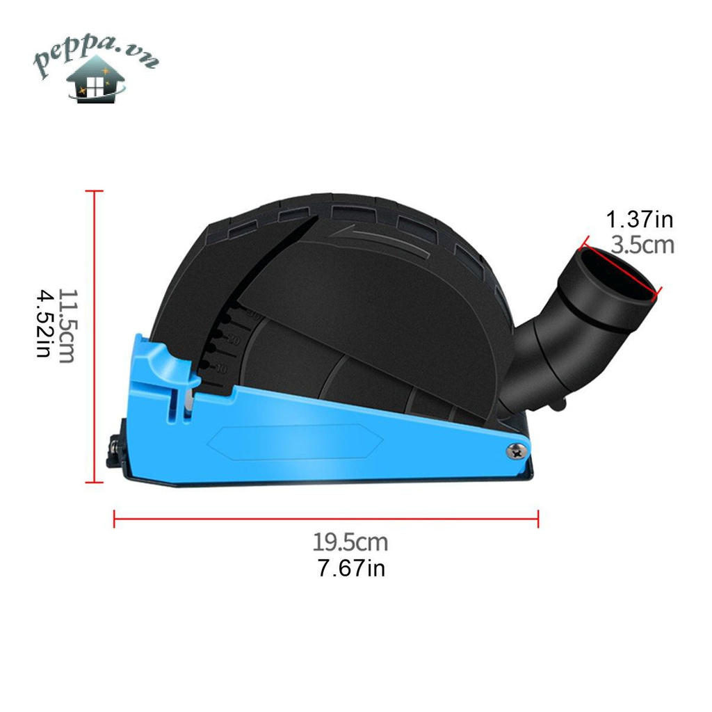 Universal Surface Cutting Dust Shroud For Angle Grinder 100/125 Dust Shroud