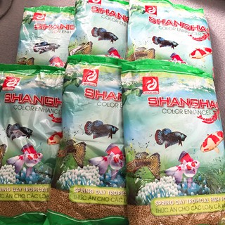 5 Gói Thức Ăn Cá ShangHai Viên nhỏ 500g, cho Cá Cảnh, Giàu Dinh Dưỡng, Tăng Trưởng Nhanh