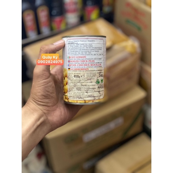 Đậu Chick Peas 400g Giaguaro