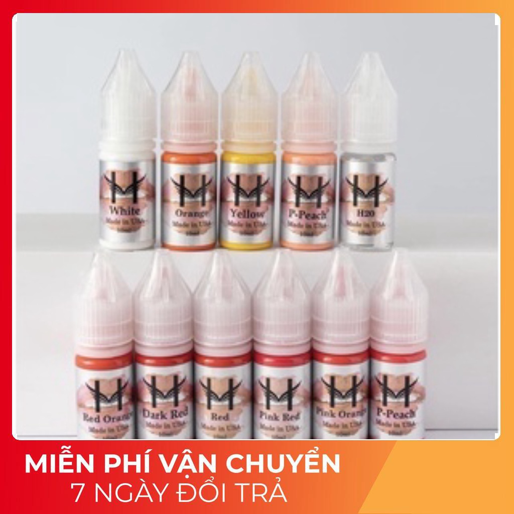 MỰC PHUN XĂM HOA ĐÀO 10 ML - MỰC XĂM CAO CẤP CHÍNH HÃNG