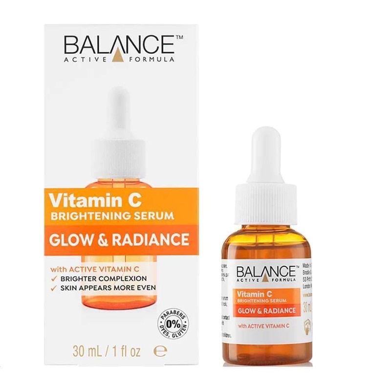 Serum Vitamin C Balance Trắng Da, Mờ Thâm Balance Active Formula Vitamin C Brightening 30ml