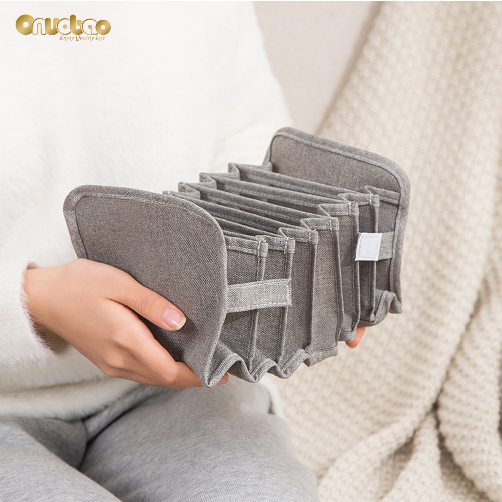 (Bán Buôn Sỉ) Set 3 túi lưu trữ đồ lót có thể gập lại T2