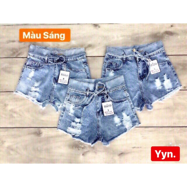 Quần sort jeans lưng cao