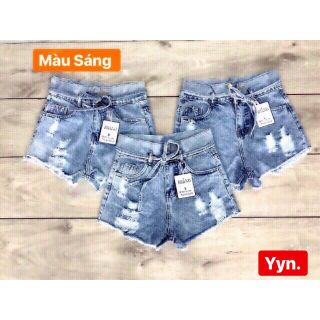 Quần sort jeans lưng cao