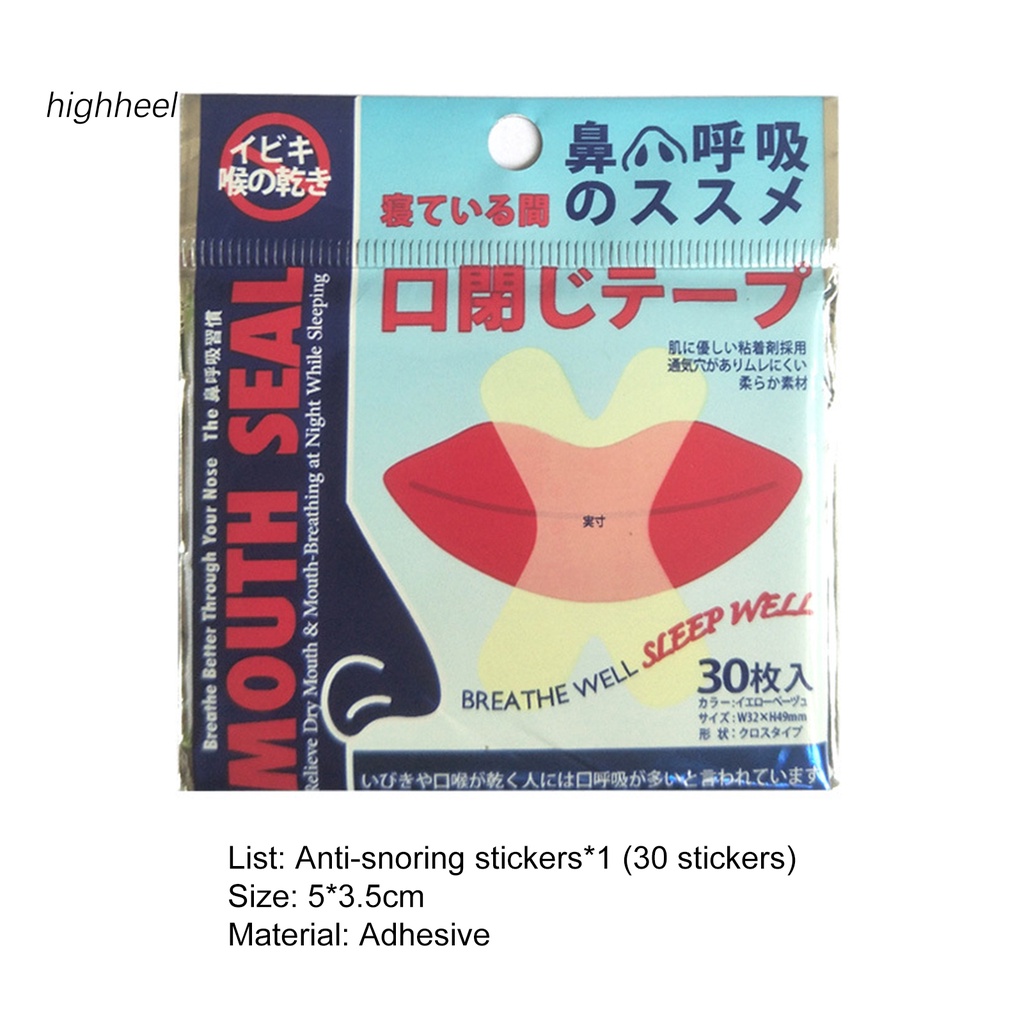 Miếng băng dán miệng khi ngủ giúp chống ngáy