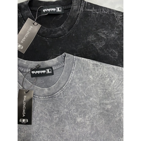 Áo thun tay lỡ Wash Strange, áo thun cotton unisex (ảnh thật)