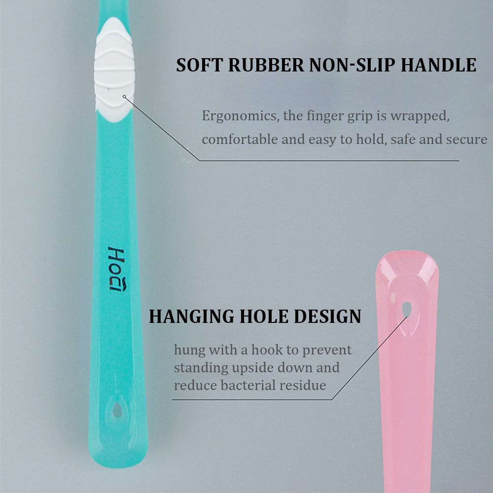 [Hàng mới về] Dụng cụ vệ sinh lưỡi 2 mặt tái sử dụng cho nam nữ