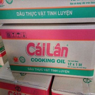 Dầu ăn Cái Lân (dầu thực vật tinh luyện Cái Lân) - chai 1 lít