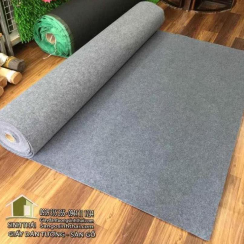 Thảm nỉ trải sàn giá rẻ màu xám, đen, đỏ, xanh