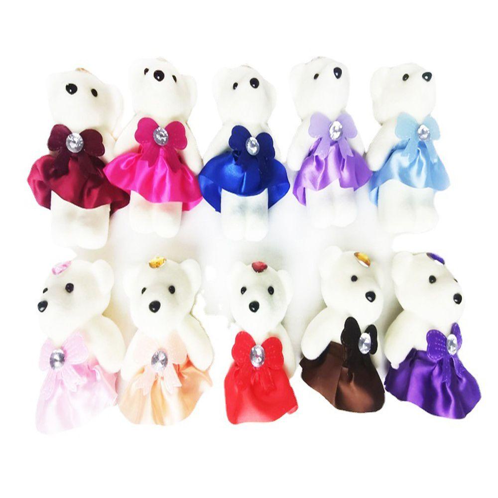 Gấu Teddy Nhồi Bông 12CM Xinh Xắn Dễ Thương