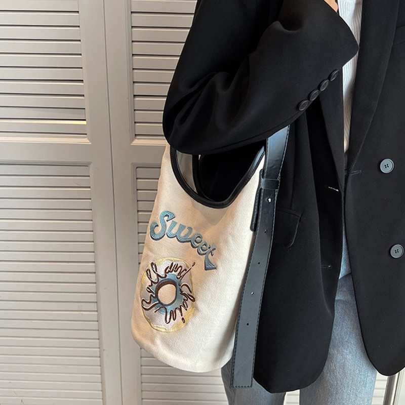 Túi Đeo Vai canvas Dễ Phối Đồ Thời Trang Cho Nữ