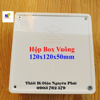 [VH] Hộp Box Vuông Âm Tường 120x120x50mm