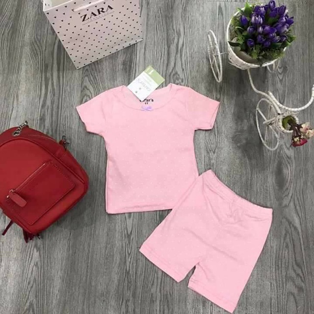 Đồ bộ Carter Bozip  bé gái size 2