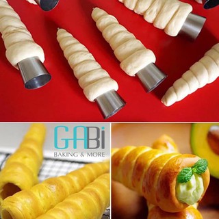 Set 5 đui cuộn bánh mỳ ốc (2 cỡ)