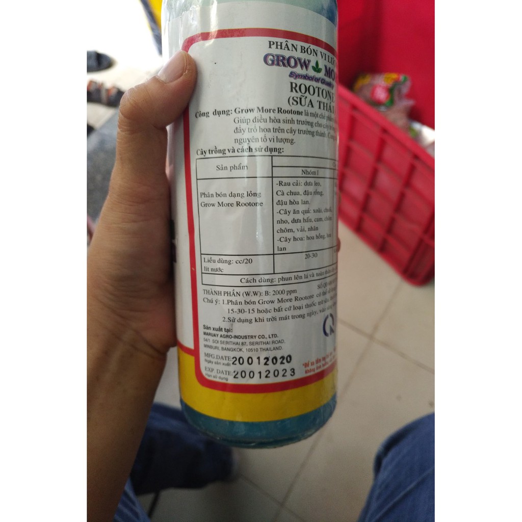 Phân bón vi lượng RX Plant Tonic (Sữa Thái) 725ml - Union Agriculture ThaiLand