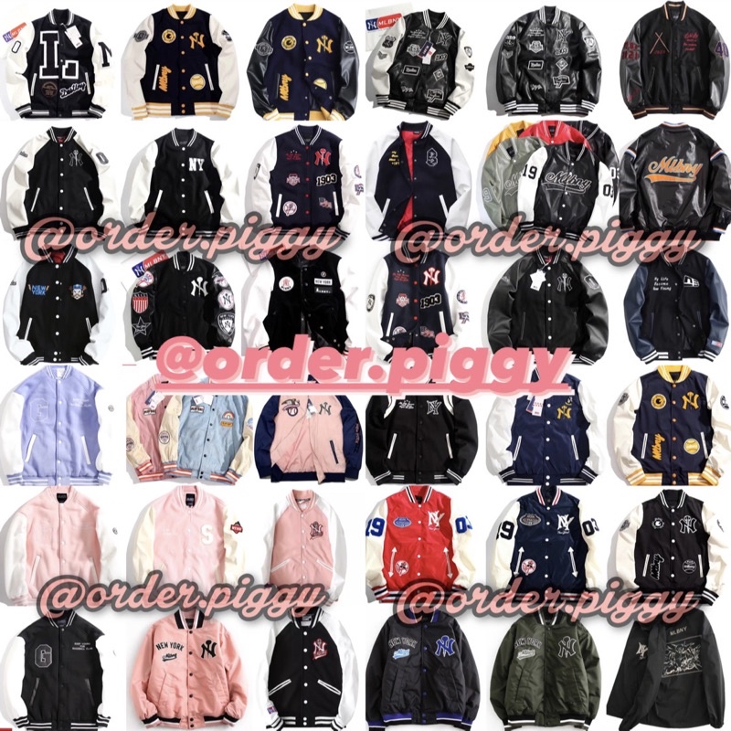 Áo Jacket Baseball Clan (MLBNY) - Chính Hãng