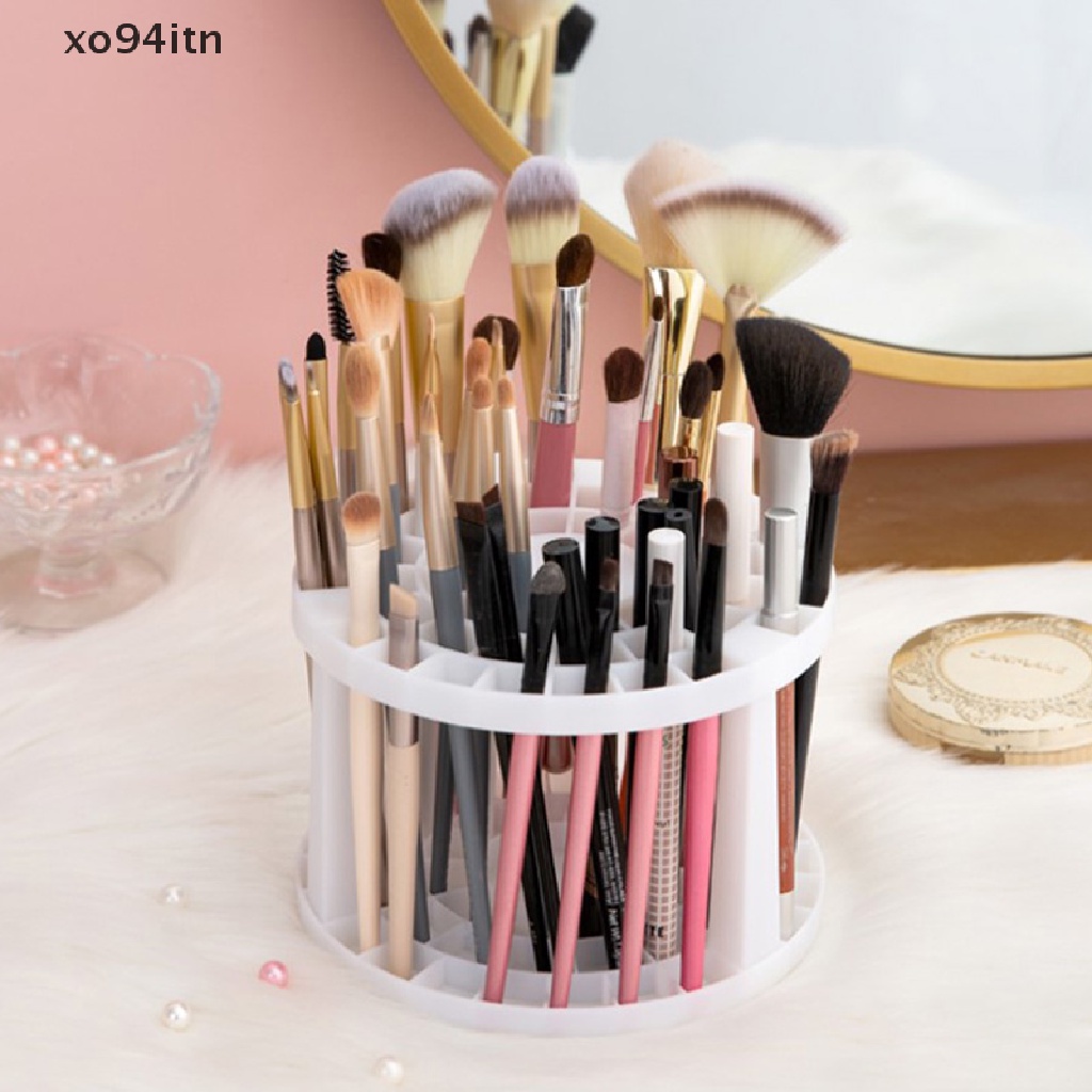 Giá Đỡ Cọ Trang Điểm Cỡ Lớn Thiết Kế Thoáng Khí Tiện Dụng