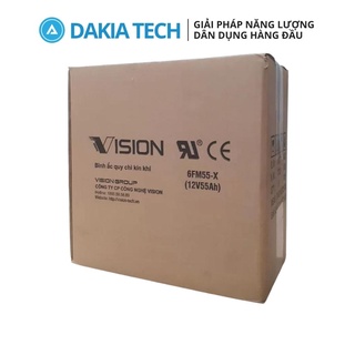 Ắc quy Vision 12V 55Ah Model 6FM55-X