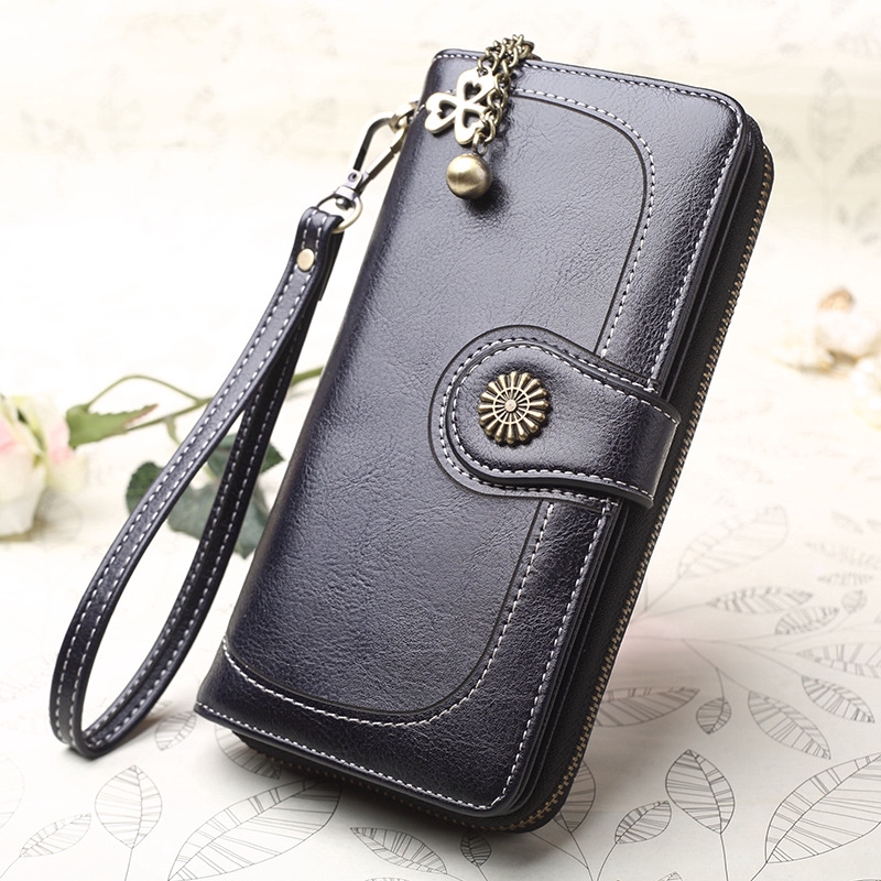 Luxury Fashion Women Wallet Thanh Long Leather