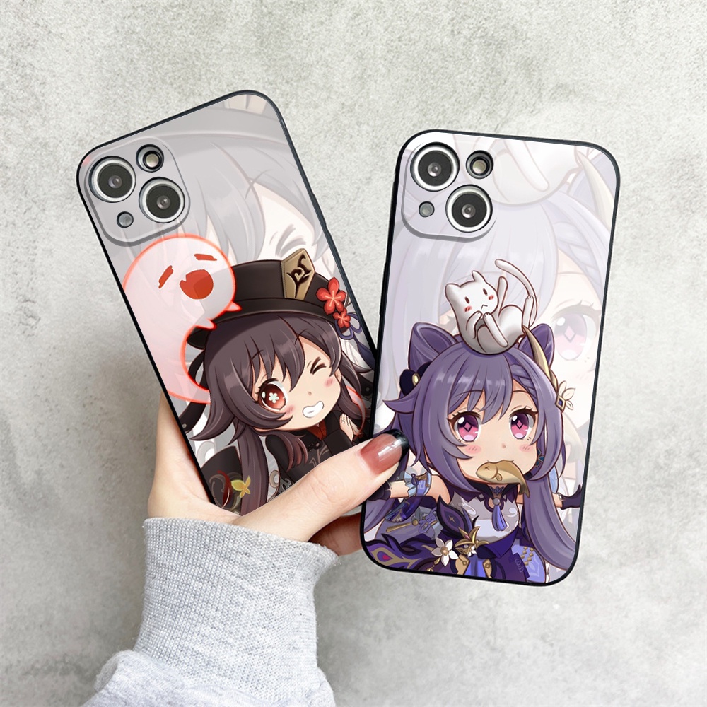 / Genshin Ốp Điện Thoại Mềm Sáng Tạo Chống Sốc Chống Rơi Cho iPhone SE 2020 X XR XS Max 8 7 6 Plus 5