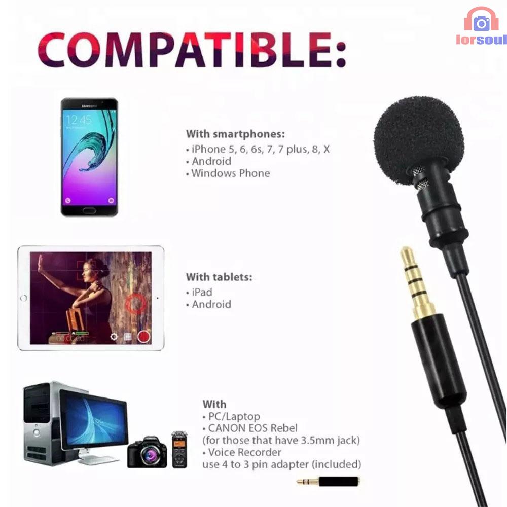 ANDROID Micro Cài Áo Jack 3.5mm Dây Dài 2m Chất Lượng Cao