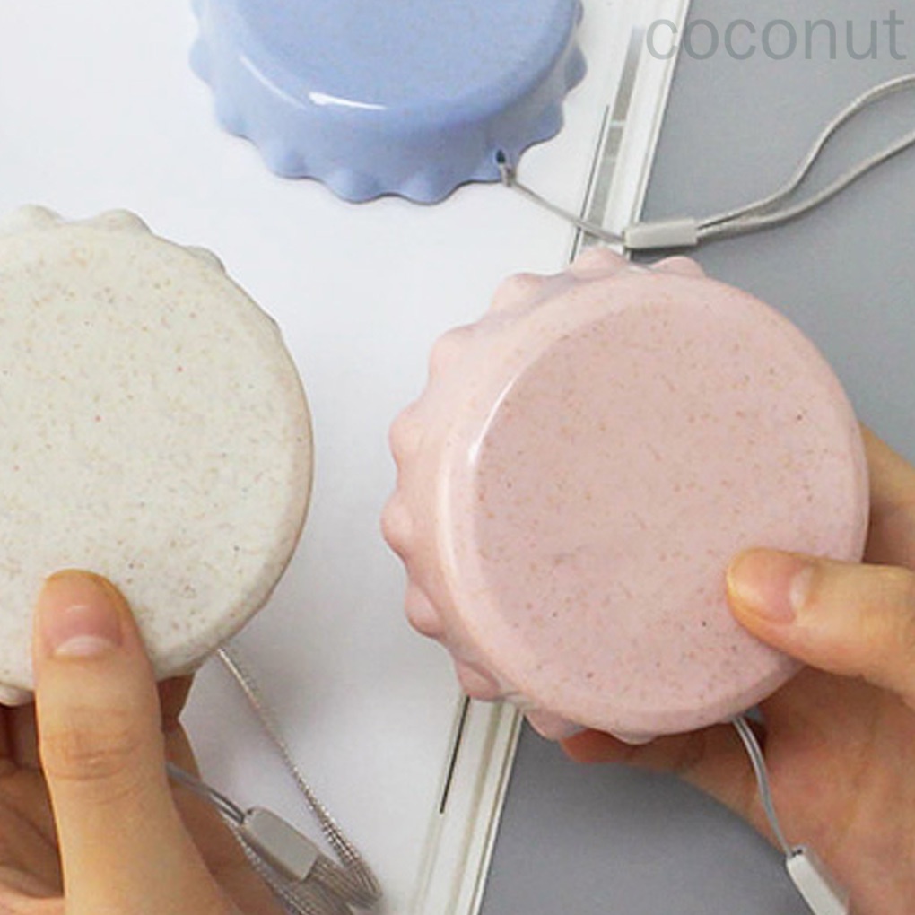 Cốc uống nước dạng gấp có nắp đậy tiện dụng 130ml